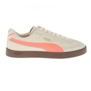 Puma | Club II Era Lace Up Sneakers Beige and Coral size 8.5